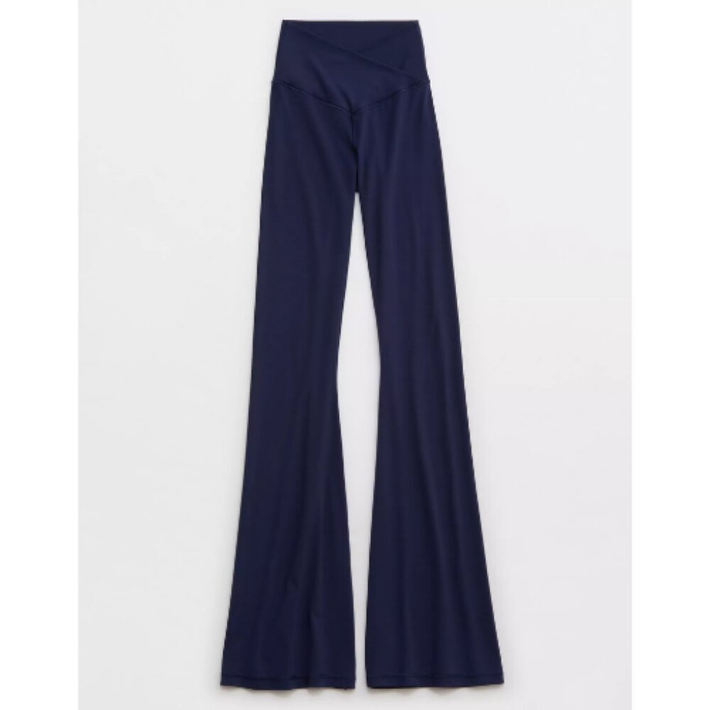 OFFLINE By Aerie Real Me High Waisted Crossover Flare Legging - Picture 4 of 10